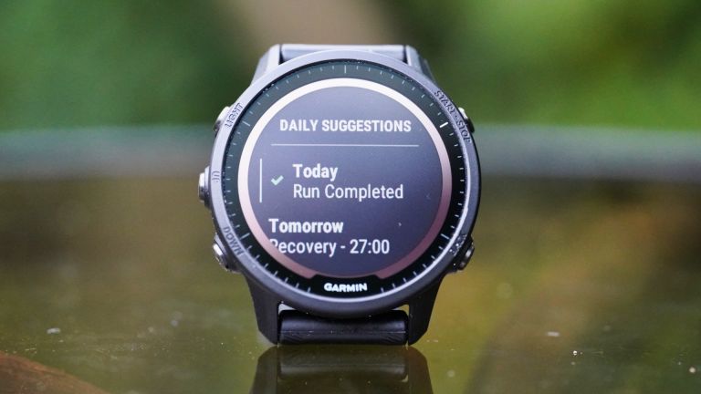 Garmin Forerunner 955 Solar displaying Daily Workout Suggestions-related information